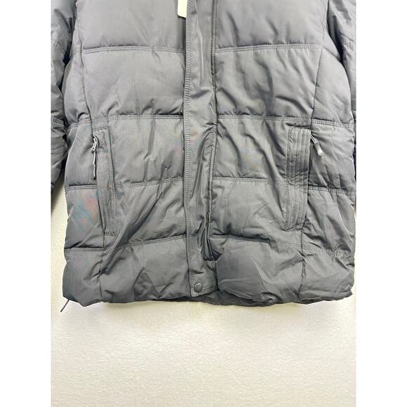 Wantdo Men’s Black Puffer Jacket Coat with Hood Medium - Picture 2 of 10